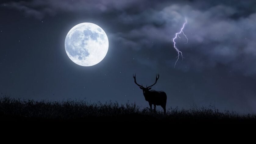 Esbat pleine lune du cerf-daim/des orages