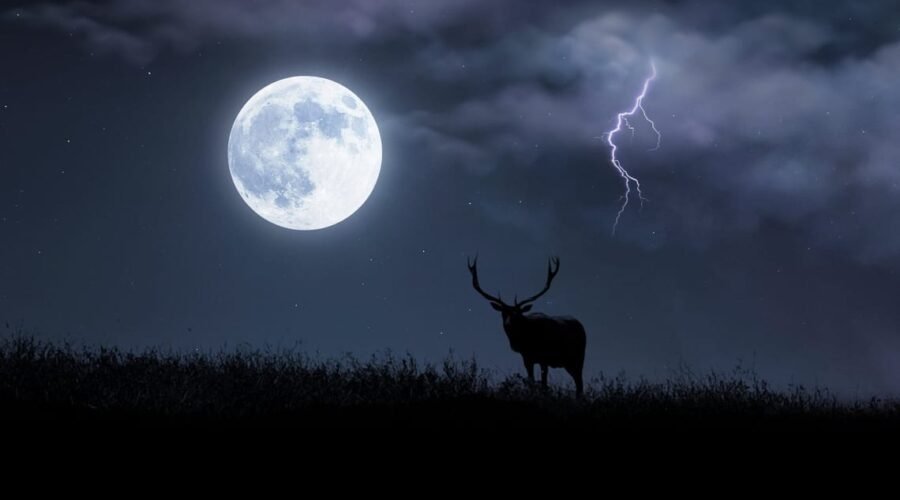Esbat pleine lune du cerf-daim/des orages