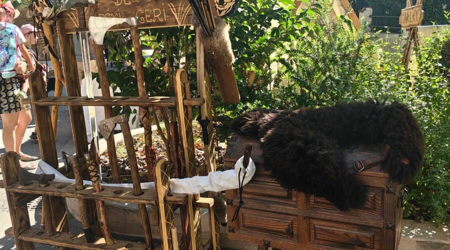 Hâches, épées de la meute viking Freki-Geri