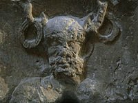 Représentation du Dieu Cernunnos sur le Pilier des Nautes de Lutèce